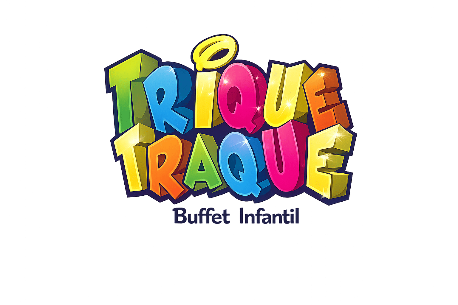 Logo Trique Traque Buffet Infantil